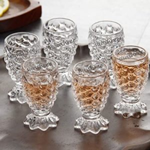 SUNSHREE Fancy Juice Glasses Set Pineapple Shape Rs 399 amazon dealnloot