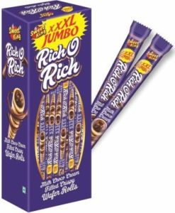SWEET KING Rich O Rich Wafer Roll Rs 120 amazon dealnloot