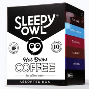 Sleepy Owl Coffee Assorted Hot Brew Bags Rs 142 amazon dealnloot