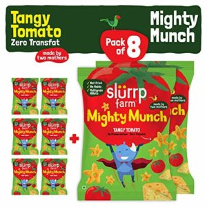 Slurrp Farm Tasty Mighty Munch Tangy Tomato Rs 80 amazon dealnloot