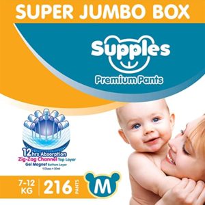 Supples Baby Diaper Pants M Pack of Rs 1388 amazon dealnloot