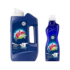 Vim Matic Dishwash Detergent Powder 1 Kg Rs 500 amazon dealnloot