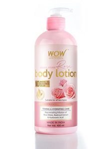WOW Skin Science Himalayan Rose Body Lotion Rs 209 amazon dealnloot