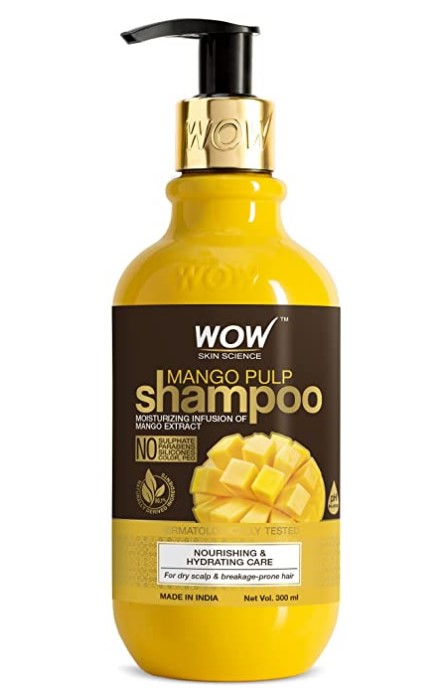 WOW Skin Science Mango Shampoo For Healthy Hair 300mL
