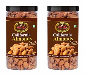 YUM YUM Premium California Almonds Badam 1kg Rs 121 amazon dealnloot