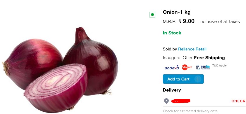 jiomart onion