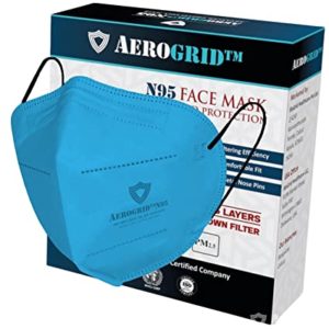 AeroGrid FFP2 Pack of 10 Blue Earloop Rs 150 amazon dealnloot