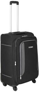 Amazon Brand Solimo 58 cm Black Softsided Rs 2059 amazon dealnloot