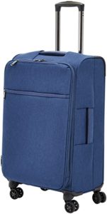 AmazonBasics Belltown Softside Rolling Spinner Suitcase Luggage Rs 2099 amazon dealnloot