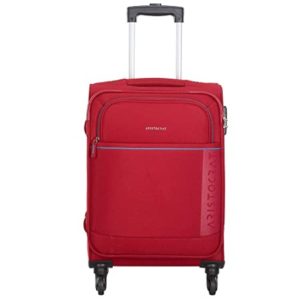 Aristocrat Polyester 58 3 cms Red Softsided Rs 1499 amazon dealnloot