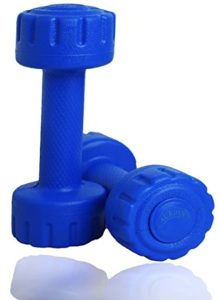 Aurion Set of 2 PVC Dumbbells Weights Rs 149 amazon dealnloot