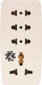BUILDSKILL BPE0031 Three Pin Plug White Rs 79 flipkart dealnloot