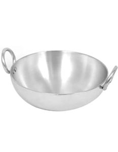 CG N Industries Aluminum Kadhai Silver 5 Rs 729 amazon dealnloot