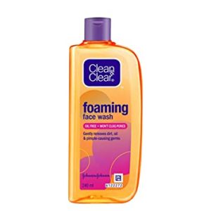 Clean Clear Foaming Facewash for Oily Skin Rs 75 amazon dealnloot