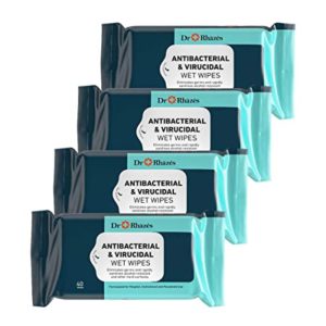 Dr Rhazes Antibacterial Virucidal Wet Wipes MultiPurpose Rs 240 amazon dealnloot