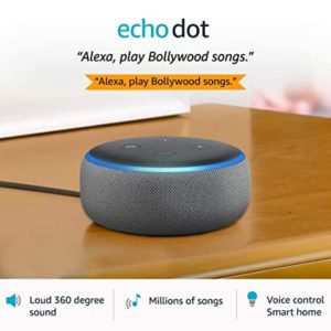 Echo Dot 3rd Gen Certified Refurbished Grey Rs 1499 amazon dealnloot