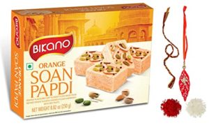 Feastive Celebrations Bikano Orange Soan Papdi with Rs 179 amazon dealnloot