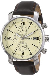 Fossil Analog Off White Dial Men s Rs 4245 amazon dealnloot