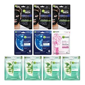 Garnier Face sheet Masks For Men and Rs 648 amazon dealnloot