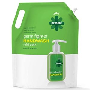Godrej Protekt Germ Fighter Handwash Refill Neem Rs 139 amazon dealnloot