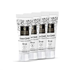 Good Vibes Diamond Skin Polishing Facial Kit Rs 175 amazon dealnloot
