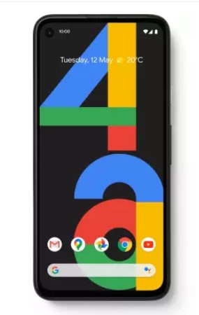 Google Pixel 4a (Just Black, 128 GB)  (6 GB RAM)