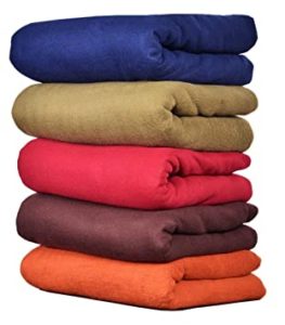 Goyal s Plain Fleece Double Bed All Rs 999 amazon dealnloot