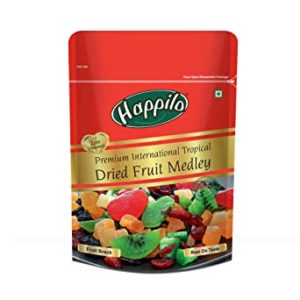 Happilo Premium International Dried Tropical Fruit Medley Rs 142 amazon dealnloot