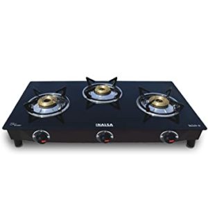 Inalsa Dazzle Glass Top Open 3 Burner Rs 2553 amazon dealnloot