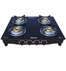 Inalsa Dazzle Open Glass Top 4 Burner Rs 2995 amazon dealnloot