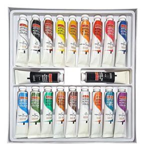 Kokuyo Camlin Artist Acrylic Colors 18 Shades Rs 100 amazon dealnloot