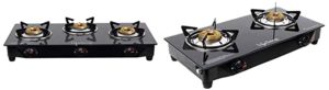 Lifelong Glass Top 3 Burner Gas Stove Rs 3498 amazon dealnloot