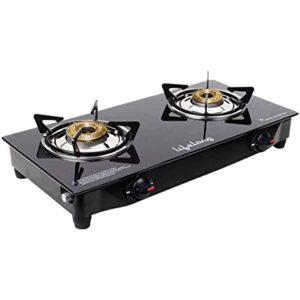 Lifelong LLGS09 Glass Top 2 Burner Gas Rs 1499 amazon dealnloot