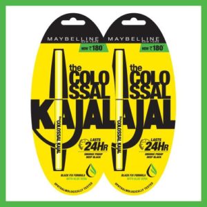 MAYBELLINE NEW YORK Colossal Kajal Promo Black Rs 180 flipkart dealnloot
