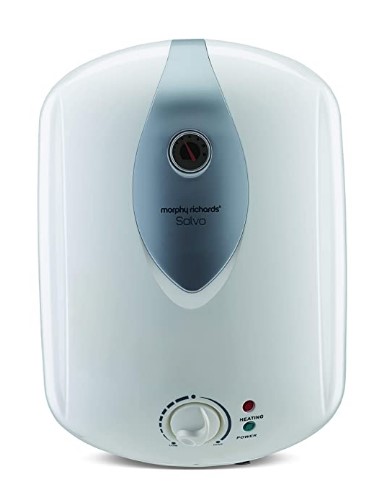 Morphy Richards Salvo Storage 10-Litre Vertical 5 Star Water Heater, White