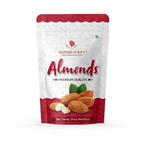 Nature Purify Natural Premium Californian Almonds 1kg Rs 779 amazon dealnloot