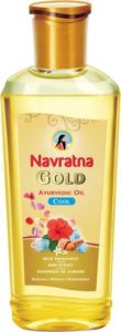 Navratna Gold Ayurvedic Oil 500ml Hair Oil Rs 220 flipkart dealnloot