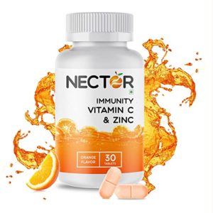 Nector Foods Vitamin C Tablets with Natural Rs 99 amazon dealnloot