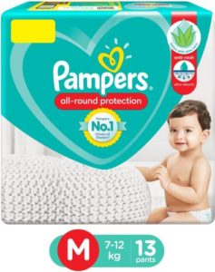Pampers Pant Style Diapers Medium Size 13 Rs 99 flipkart dealnloot