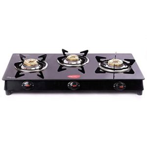 Pigeon by Stoverkraft Glass Top Gas Stove Rs 2299 amazon dealnloot