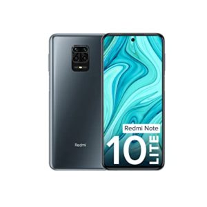 Redmi Note 10 Lite Interstellar Black 4GB Rs 12999 amazon dealnloot