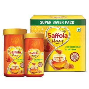 Saffola Honey 100 Pure NMR tested Honey Rs 365 amazon dealnloot