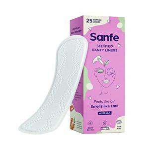 Sanfe Scented Panty Liners for Women For Rs 89 amazon dealnloot
