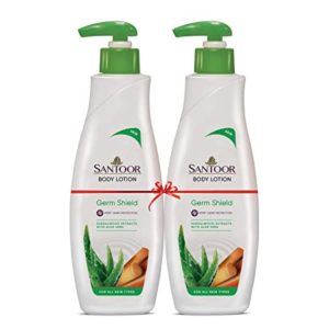 Santoor Germ Shield Body Lotion 250ml Pack Rs 198 amazon dealnloot