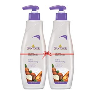 Santoor Perfumed Body Lotion for Extra Moisturizing Rs 220 amazon dealnloot