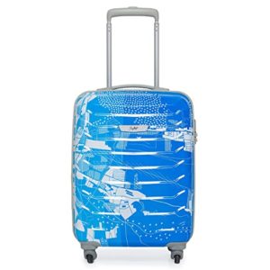 Skybags Trooper 55 Cms Polycarbonate Blue Hardsided Rs 1999 amazon dealnloot