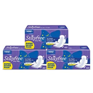 Stayfree Dry Max All Night X Large Rs 675 amazon dealnloot