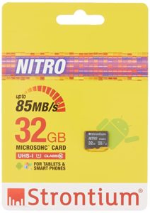 Strontium Nitro 32GB Micro SDHC Memory Card Rs 291 amazon dealnloot
