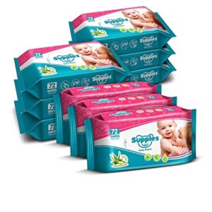 Supples Baby Wet Wipes with Aloe Vera Rs 490 amazon dealnloot