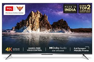 TCL 139 cm 55 inches AI 4K Rs 41999 amazon dealnloot